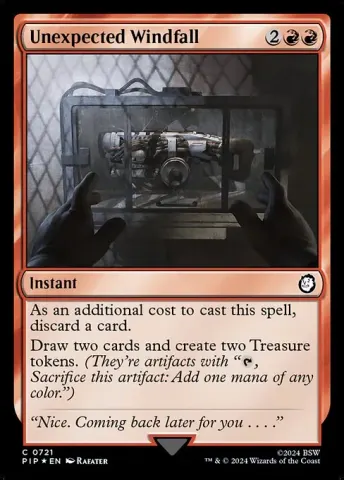 Unexpected Windfall · 721