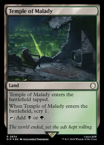 Temple of Malady · 834