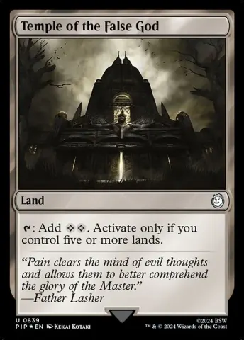 Temple of the False God · 839