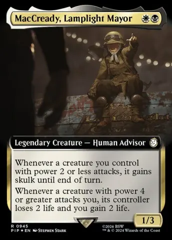 MacCready, Lamplight Mayor · 945