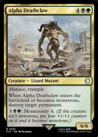 Alpha Deathclaw · 91
