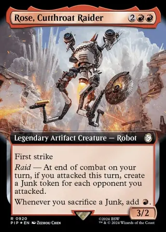 Rose, Cutthroat Raider · 920