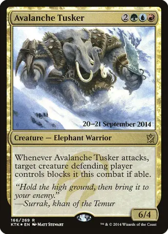 Avalanche Tusker · 166s