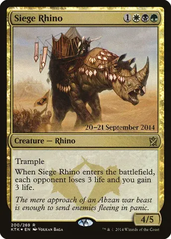 Siege Rhino · 200s