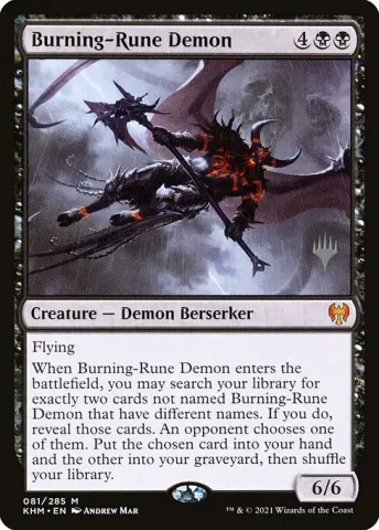 Burning-Rune Demon · 81p