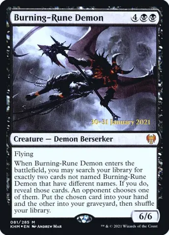 Burning-Rune Demon · 81s