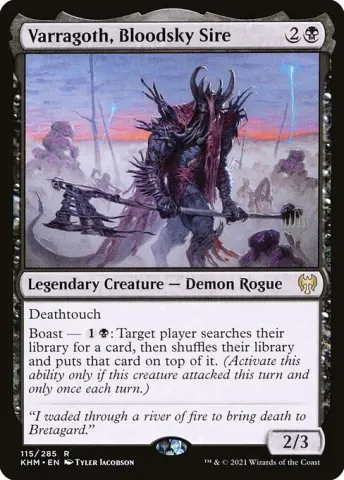 Varragoth, Bloodsky Sire · 115p
