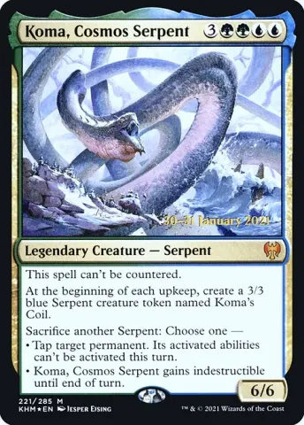 Koma, Cosmos Serpent · 221s
