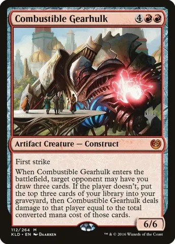 Combustible Gearhulk · 112p