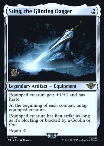 Sting, the Glinting Dagger · 250s
