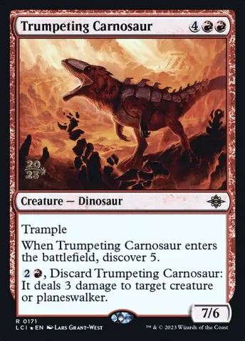 Trumpeting Carnosaur · 171s