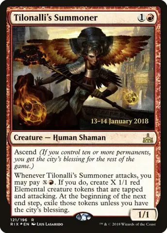 Tilonalli's Summoner · 121s