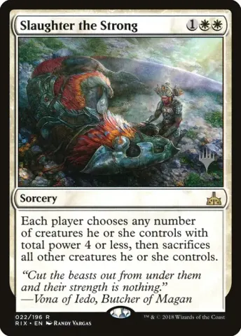Slaughter the Strong · 22p