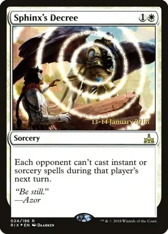 Sphinx's Decree · 24s