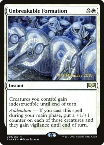 Unbreakable Formation · 29s