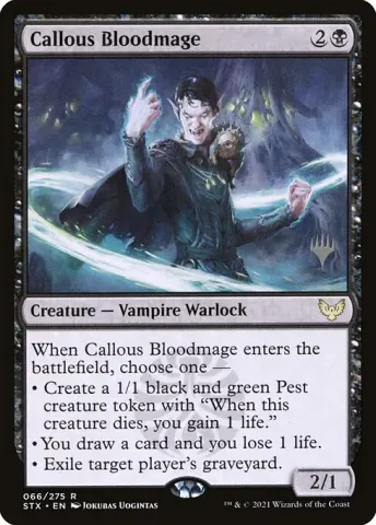 Callous Bloodmage · 66p
