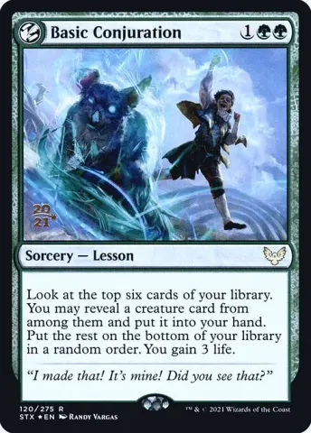 Basic Conjuration · 120s