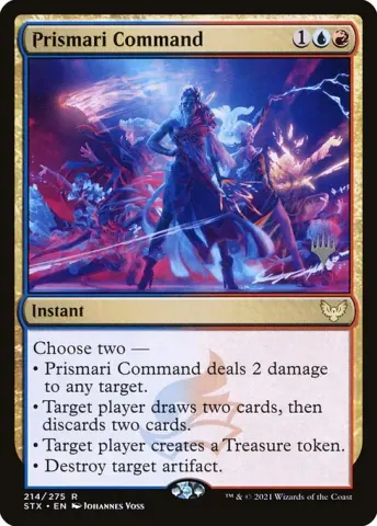 Prismari Command · 214p