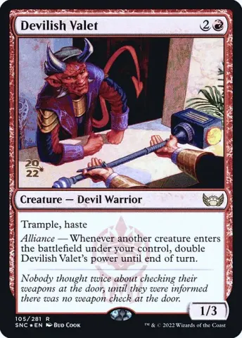 Devilish Valet · 105s