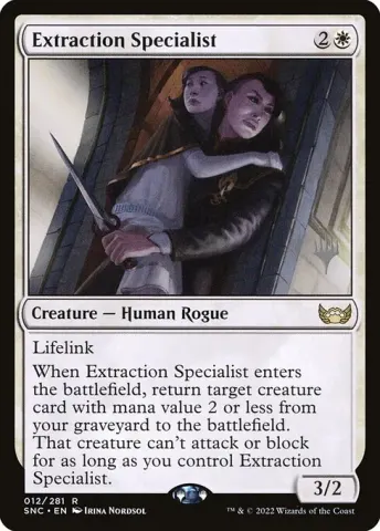 Extraction Specialist · 12p