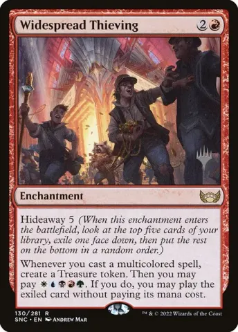 Widespread Thieving · 130p