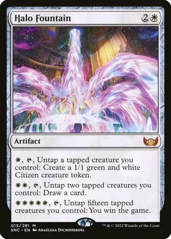 Halo Fountain · 15p