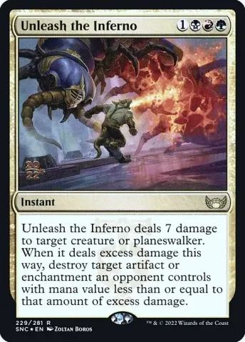 Unleash the Inferno · 229s
