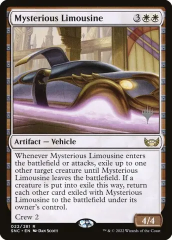 Mysterious Limousine · 22p