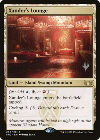 Xander's Lounge · 260p