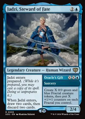 Jadzi, Steward of Fate // Oracle's Gift · 55p