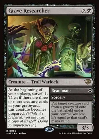 Grave Researcher // Reanimate · 85p
