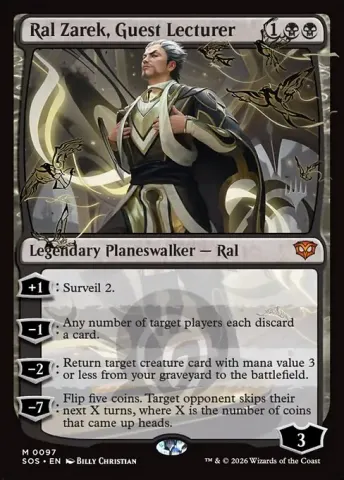 Ral Zarek, Guest Lecturer · 97p