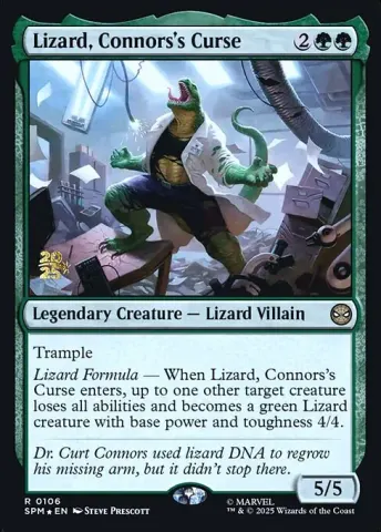 Lizard, Connors's Curse · 106s