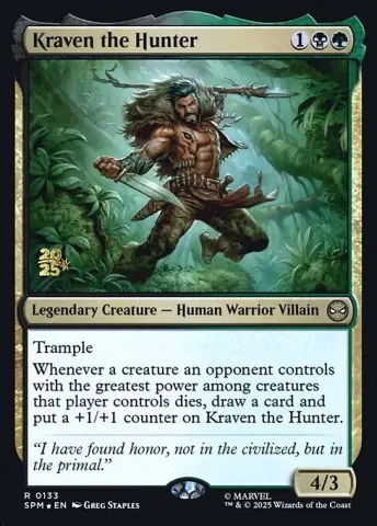 Kraven the Hunter · 133s