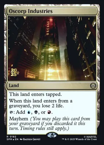 Oscorp Industries · 182s