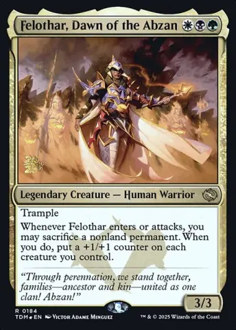 Felothar, Dawn of the Abzan · 184s