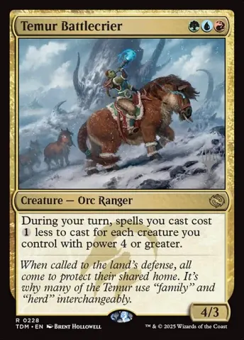 Temur Battlecrier · 228p