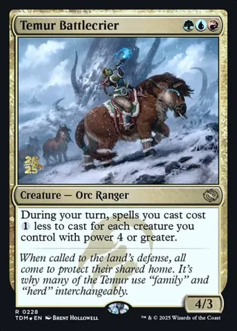 Temur Battlecrier · 228s