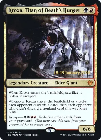 Kroxa, Titan of Death's Hunger · 221s