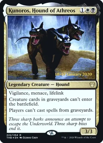 Kunoros, Hound of Athreos · 222s