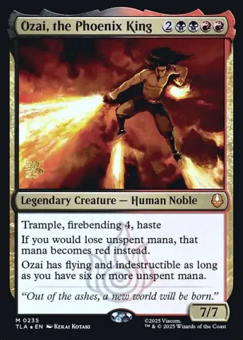 Ozai, the Phoenix King · 235s