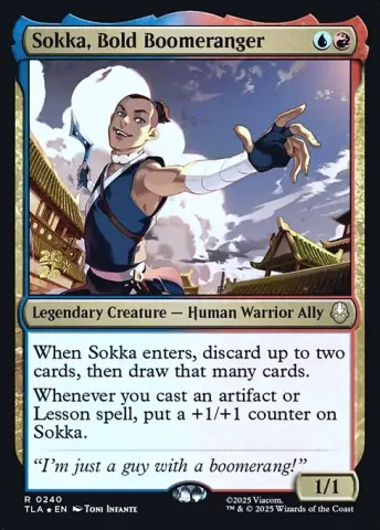 Sokka, Bold Boomeranger · 240s