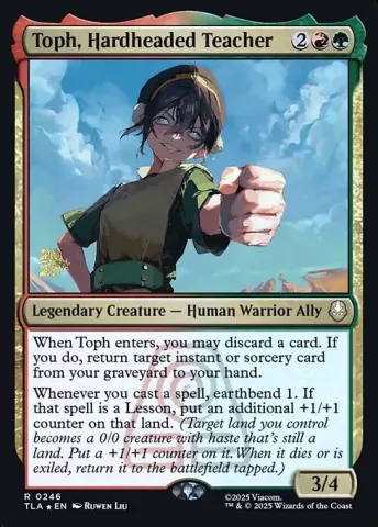 Toph, Hardheaded Teacher · 246s