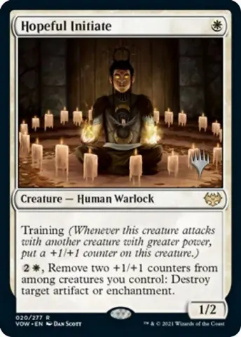 Hopeful Initiate · 20p