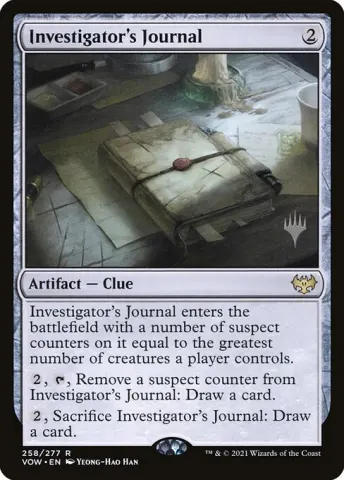 Investigator's Journal · 258p