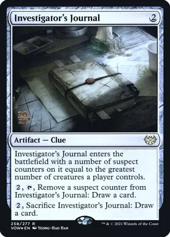 Investigator's Journal · 258s