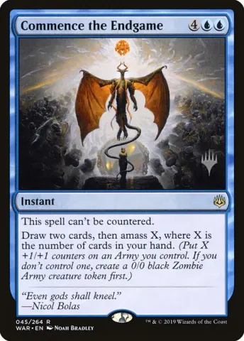 Commence the Endgame · 45p