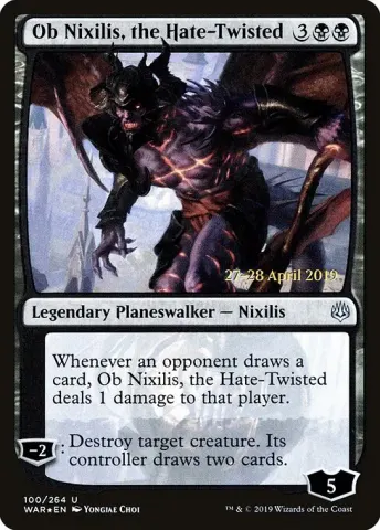 Ob Nixilis, the Hate-Twisted · 100s