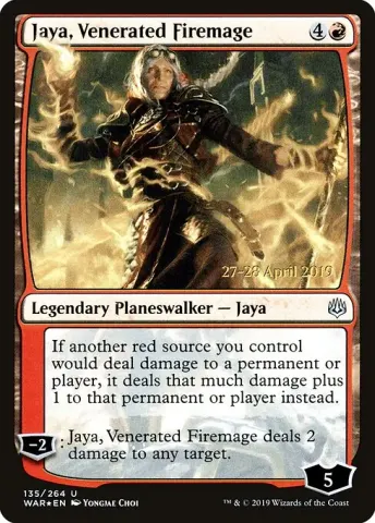 Jaya, Venerated Firemage · 135s