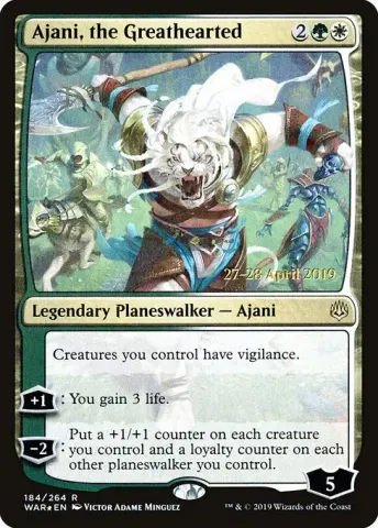 Ajani, the Greathearted · 184s